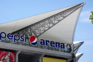Tensile Roof – Pepsi Arena Stadium – Warsaw Poland